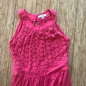 Calvin Klein pink / coral maxi dress